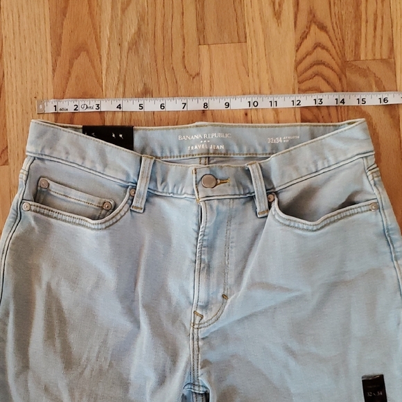 Banana Republic Light Blue Travel Jeans - Picture 2 of 9